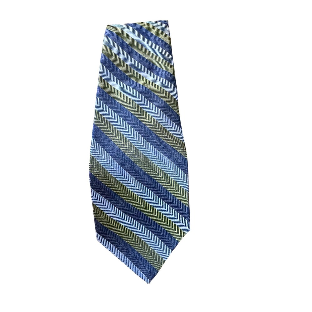 Brooks Brothers Silk Necktie Herringbone Pattern Made‎ in USA